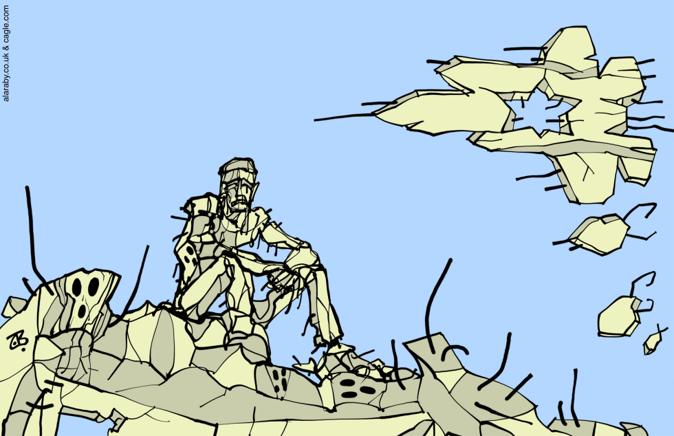 Rubble of Gaza