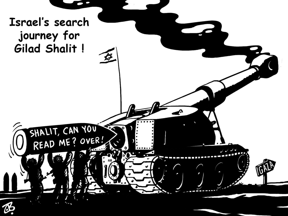Israel searchs for Shalit
