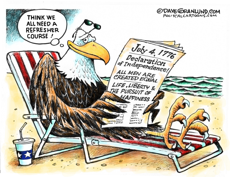 #3 JULY 4TH REFRESHER COURSE by Dave Granlund