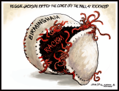 REGGIE JACKSON by J.D. Crowe