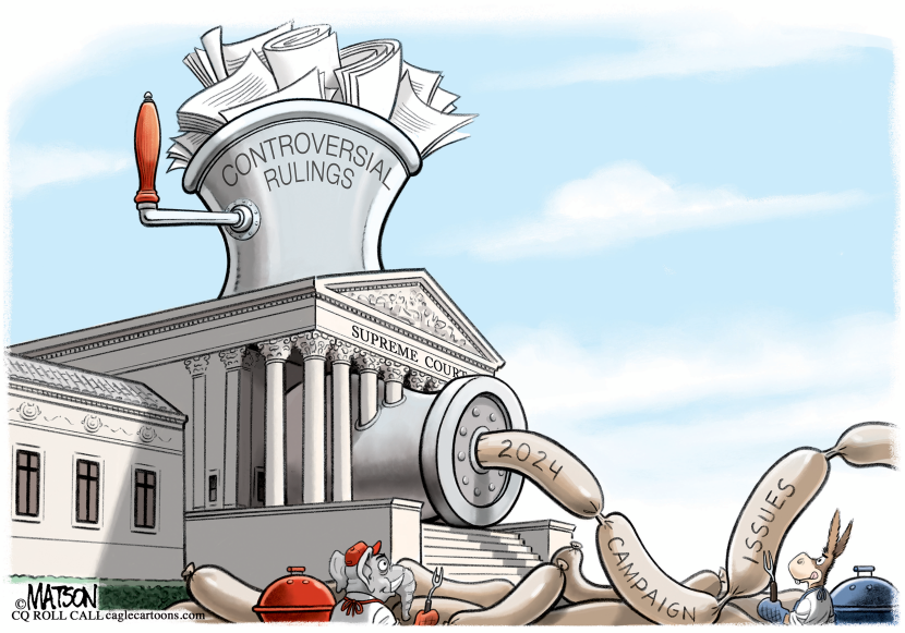 Supreme Court Makes Campaign Issues