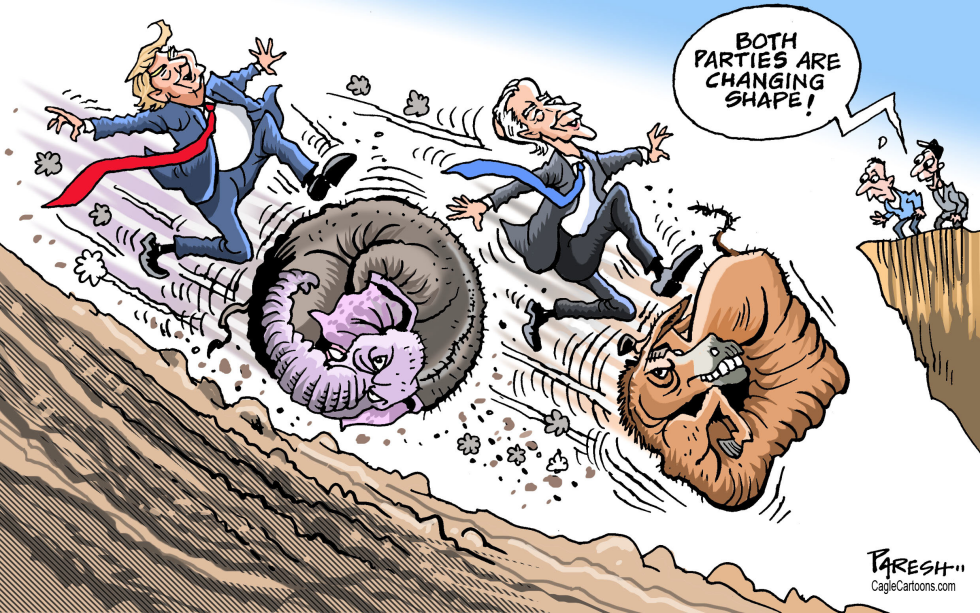 Biden and Trump ground shifting