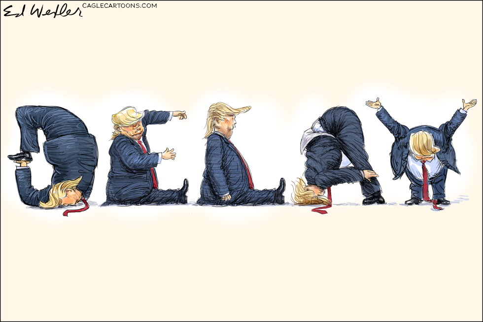 Delay Trump Alphabet