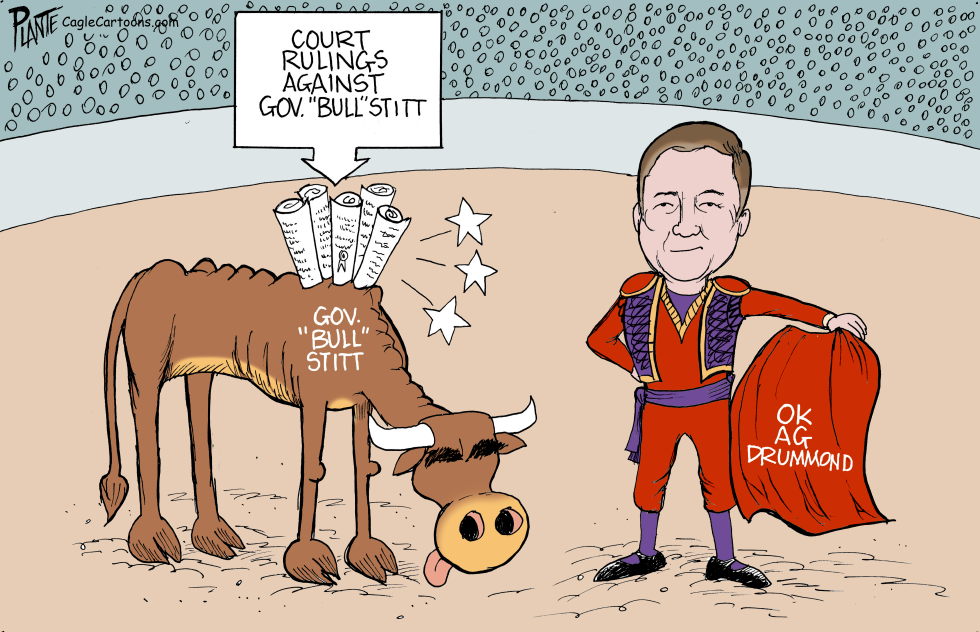 Oklahoma Bull Fight