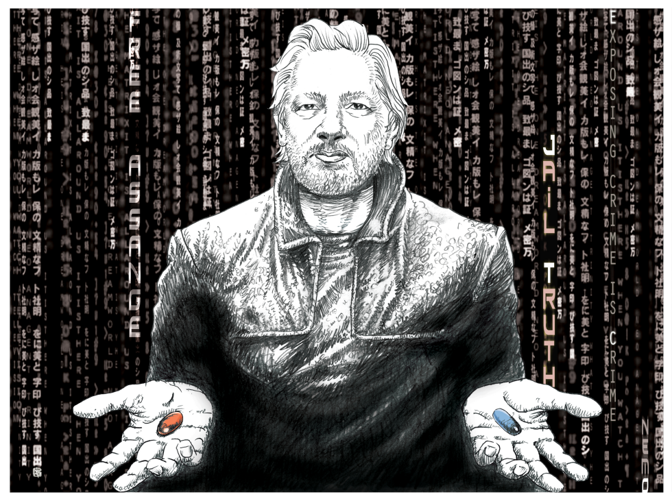 FREE ASSANGE, FREE PRESS