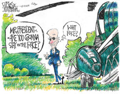 BIDEN'S TERRIBLE, HORRIBLE, NO GOOD, VERY BAD DAY by John Darkow