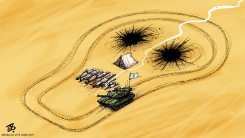 ENDLESS GENOCIDE  by Emad Hajjaj