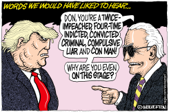 PRESIDENTIAL DEBATE by Monte Wolverton