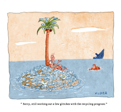 RECYCLING PROGRAM by Peter Kuper
