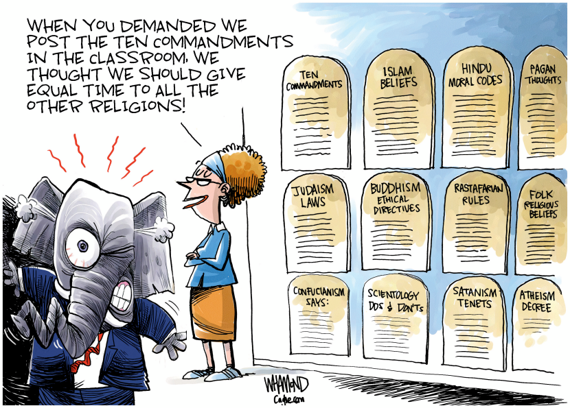 Ten Commandments in Classrooms