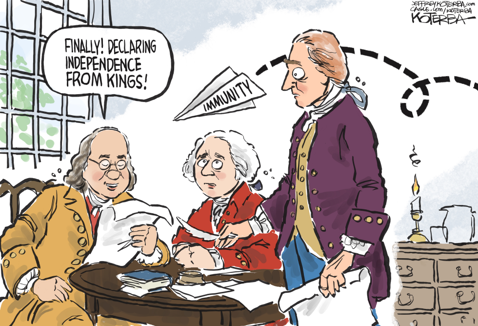 Founding fathers, immunity, supreme court