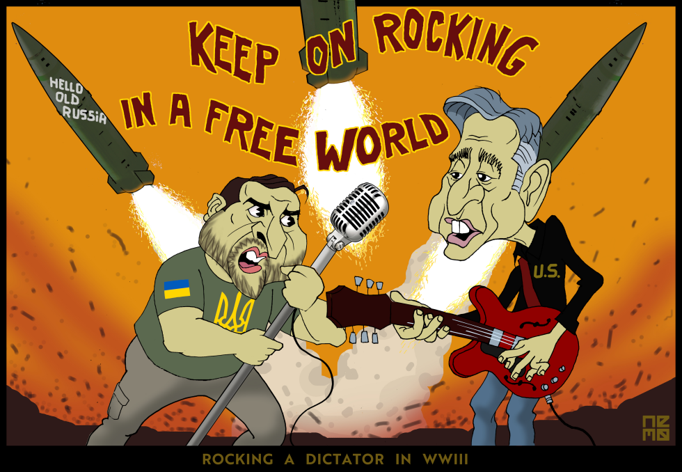 ROCKING IN A FREE WORLD