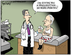 KEEPING BIDEN FIT FOR OFFICE by Bob Englehart