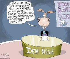 BIDEN'S COLD EXCUSE by Gary McCoy
