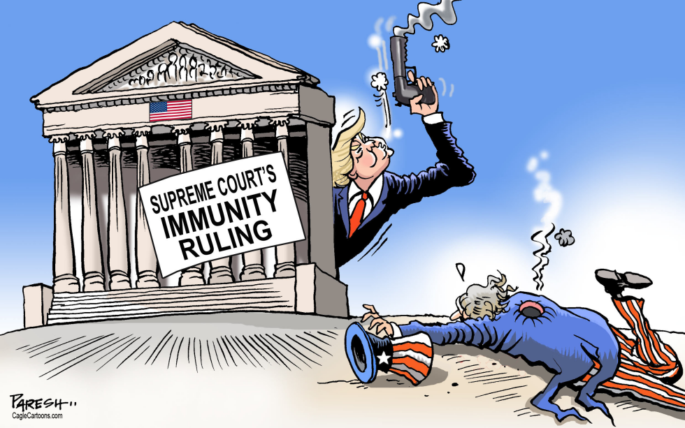 Trump gets immunity