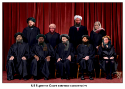 US SUPREME COURT EXTREME CONSERVATIVE by Arend van Dam