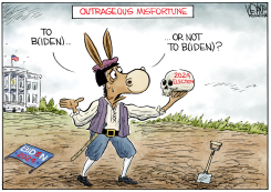 OUTRAGEOUS MISFORTUNE by Christopher Weyant