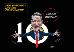KEIR STARMER - NEW UK PRIME MINISTER by Tayo Fatunla