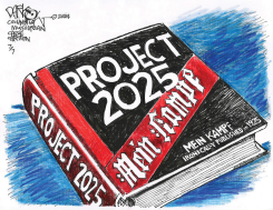 MEIN KAMPF 2025 by John Darkow