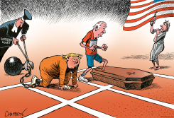 THE RACE FOR THE WHITE HOUSE by Patrick Chappatte