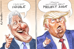 DIDN’T INHALE NEVER HEARD OF PROJECT 2025 by Ed Wexler