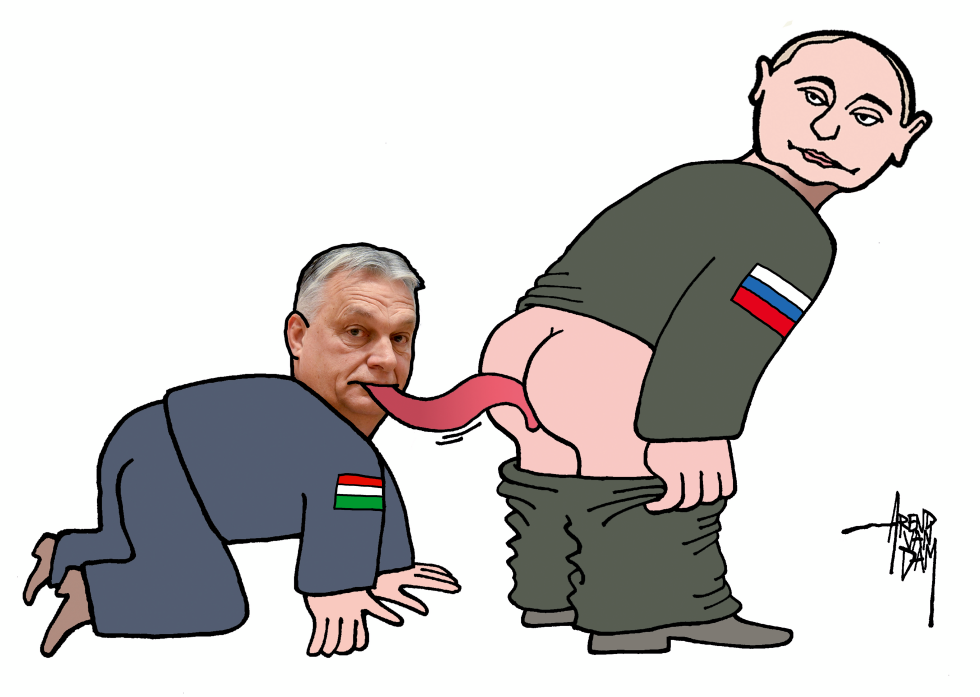Orbán visiting Putin