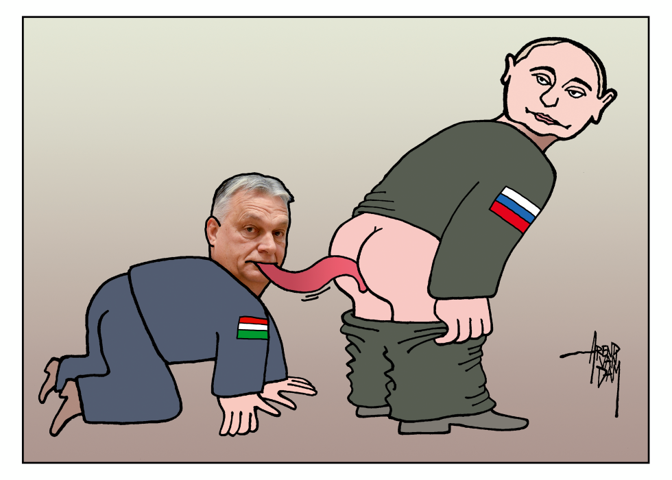 Orbán visiting Putin