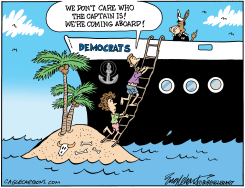 VOTE FOR THE PARTY by Bob Englehart