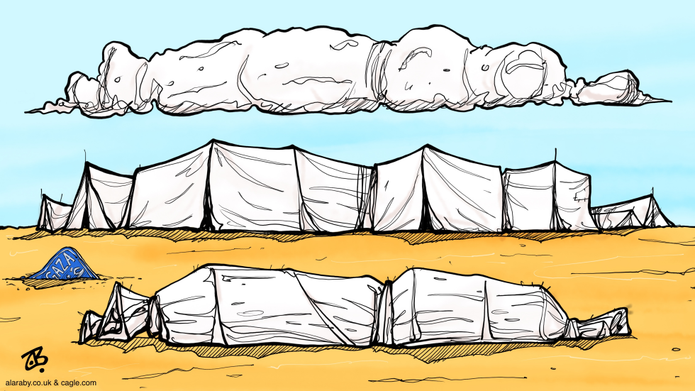 forced diplacement & death in gaza