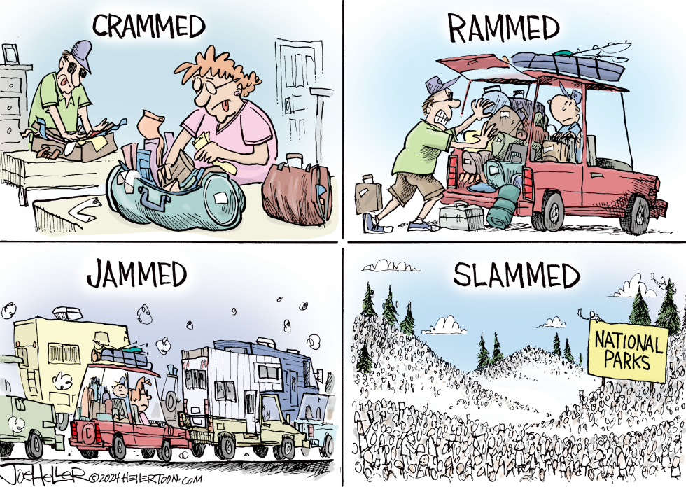 Slammed vacation