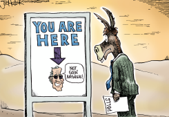 DROP OUT BIDEN by Joe Heller