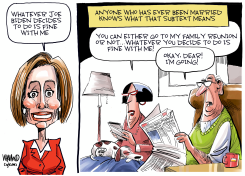 THE PELOSI SUBTEXT by Dave Whamond