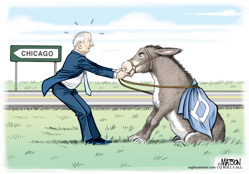 Stubborn Biden Drags Democrats to Convention