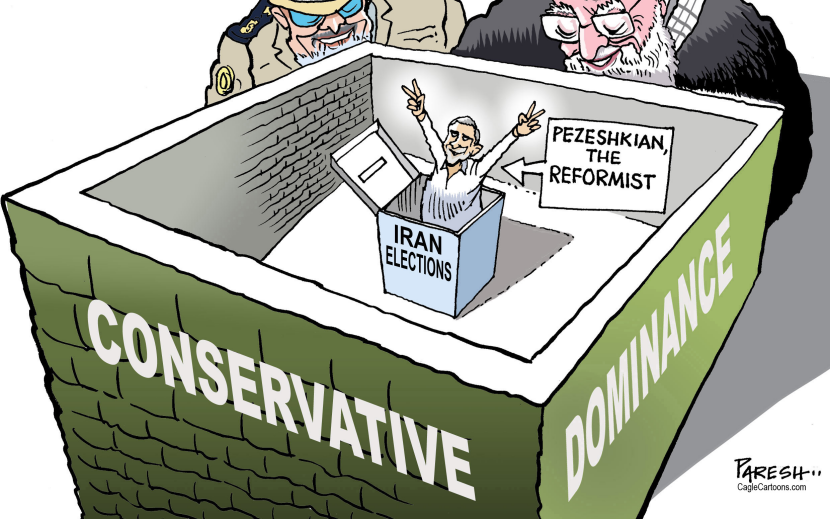 Iran reformist wins