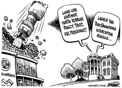 NORTH KOREA POLICY MISSILE by John Trever