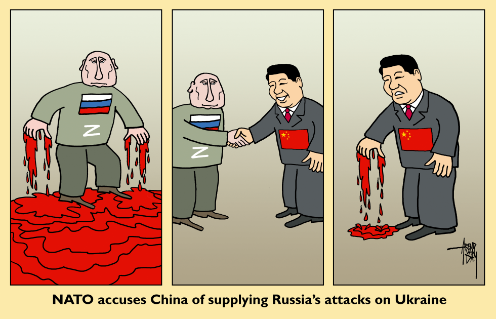 NATO accuses China
