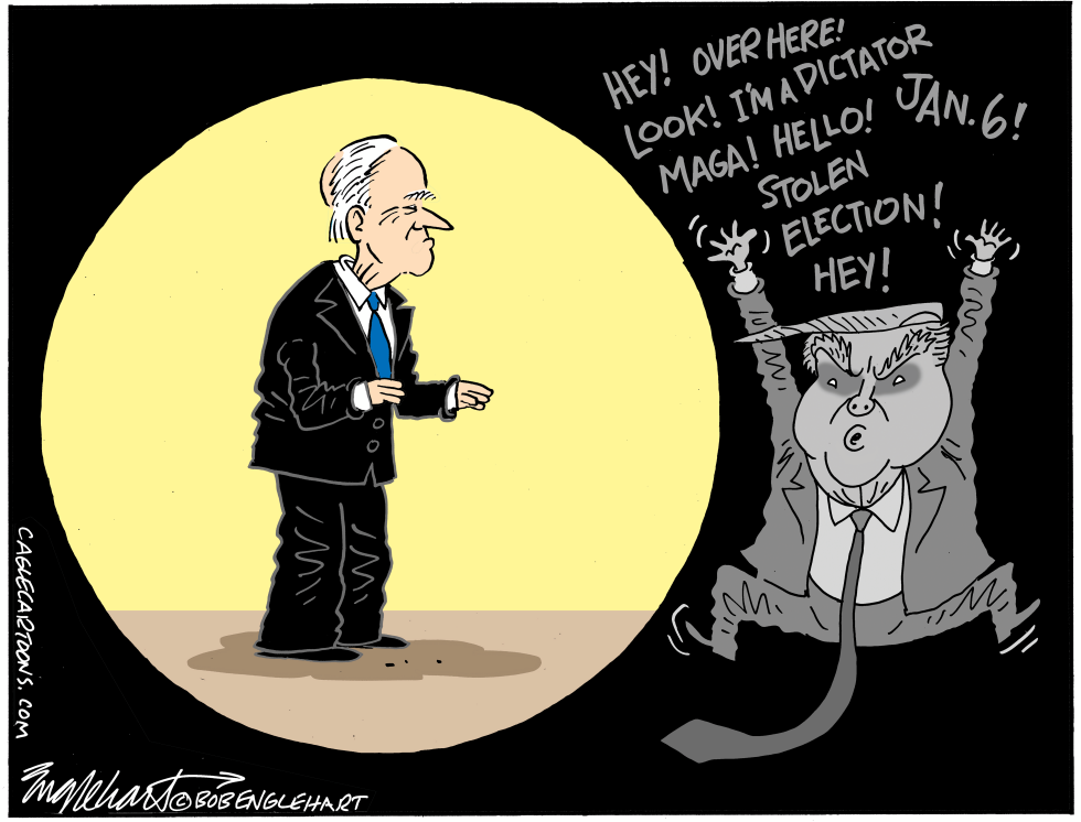 Biden's Hogging the Spotlight