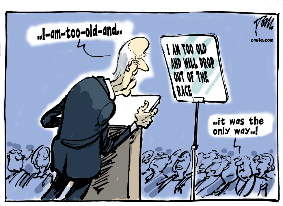 Biden will not go