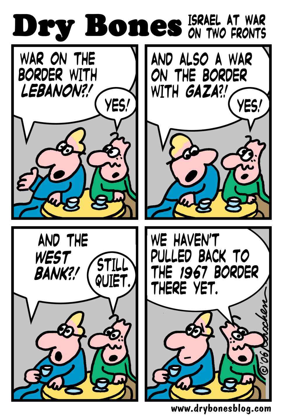 Israel at War on Two Fronts
