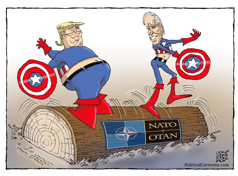TWO CAPTAINS AMERICA AND NATO