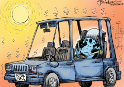 GLOBAL WARNING by Joe Heller