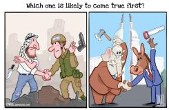 WHICH IS MORE LIKELY TO HAPPEN FIRST by Luojie