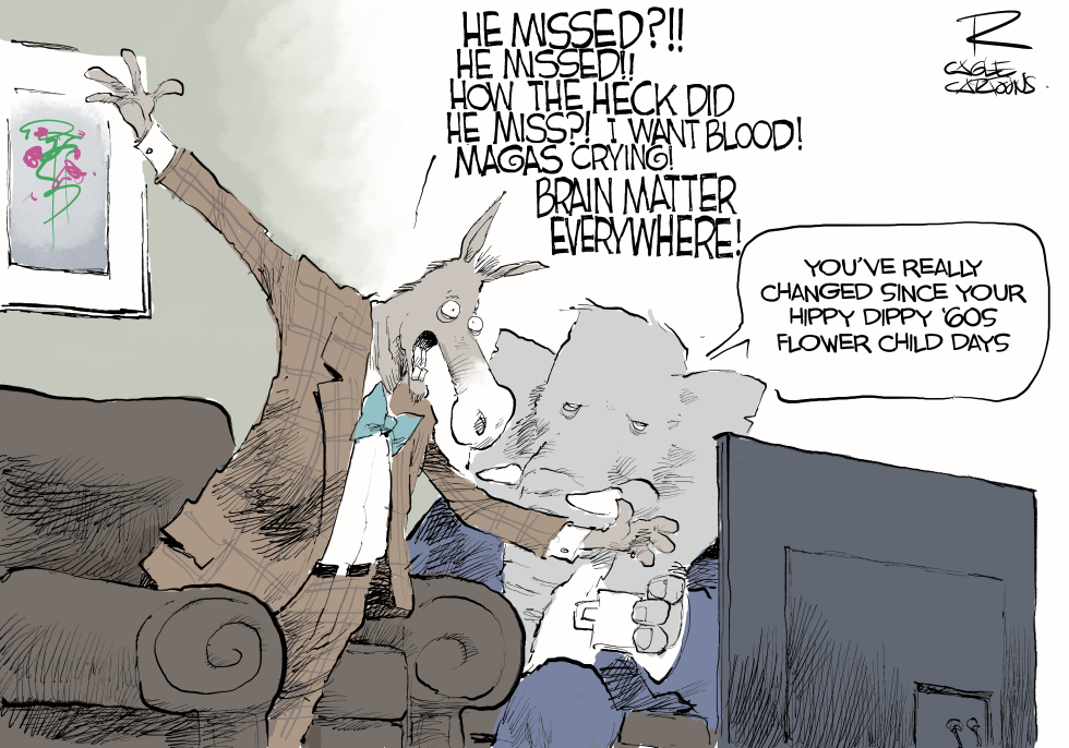 He missed!