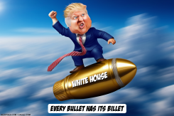 WILL ASSASSINATION ATTEMPT LEAD TRUMP TO WH by Bart van Leeuwen