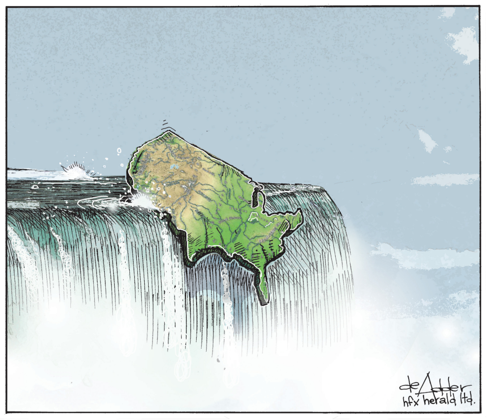 Plunge of a nation