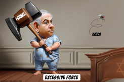 ISRAEL’S WAR ON GAZA by Bart van Leeuwen