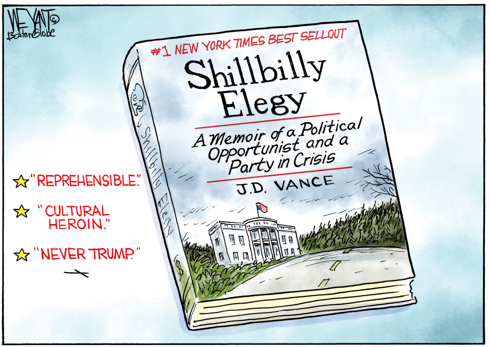 JD Vance memoir reimagined as Shillbilly Elegy amid VP nomination