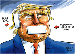 TRUMP MUM ON SHOOTING INCIDENT by Dave Whamond