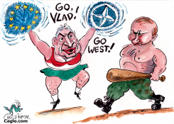 ORBAN THE CHEERLEADER by Christo Komarnitski