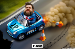 VANCE MADE A 180-DEGREE TURN by Bart van Leeuwen